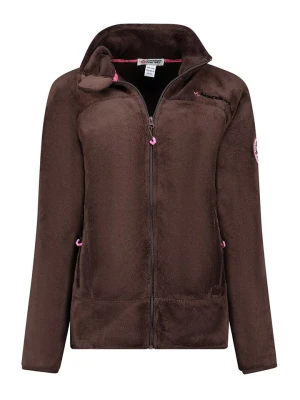 Canadian Peak Kurtka polarowa "Udilas" w kolorze brązowym rozmiar: XL