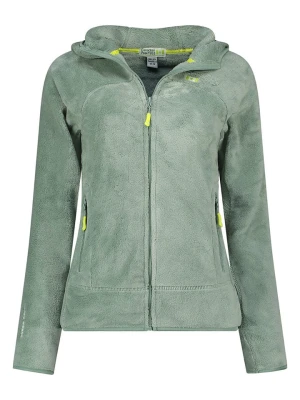 Canadian Peak Kurtka polarowa "Upaloodeak" w kolorze zielonym rozmiar: 164