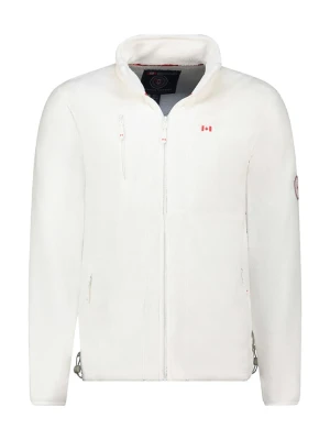 Canadian Peak Kurtka polarowa "Uploadeak" w kolorze białym rozmiar: XL
