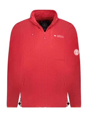 Canadian Peak Kurtka polarowa "Uploadeak" w kolorze czerwonym rozmiar: XL