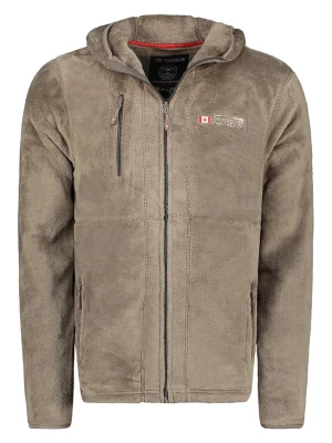 Canadian Peak Kurtka polarowa "Uploadeak" w kolorze szarobrązowym rozmiar: 3XL