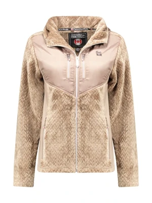 Canadian Peak Kurtka polarowa "Urenaeak" w kolorze jasnobrązowym rozmiar: L