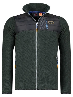 Canadian Peak Kurtka polarowa w kolorze zielono-czarnym rozmiar: XL