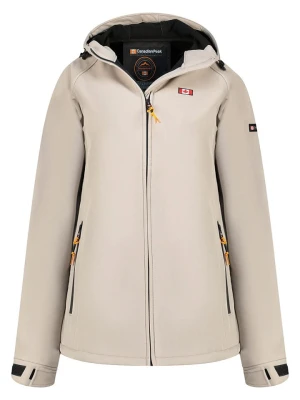 Canadian Peak Kurtka softshellowa "Tamigoglasseak" w kolorze beżowym rozmiar: M