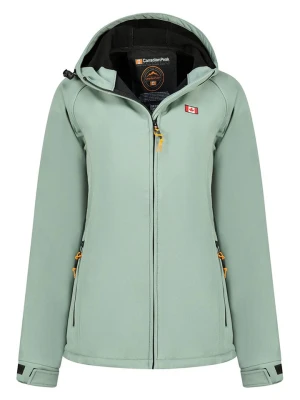 Canadian Peak Kurtka softshellowa "Tamigoglasseak" w kolorze zielonym rozmiar: S