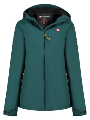 Canadian Peak Kurtka softshellowa "Tamigoglasseak" w kolorze zielonym rozmiar: S