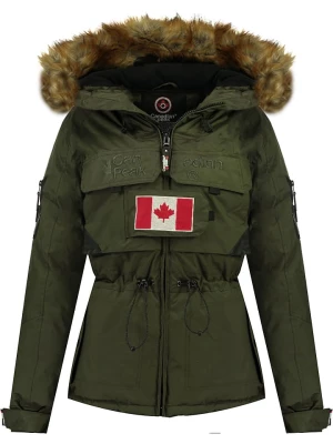 Canadian Peak Kurtka zimowa w kolorze khaki rozmiar: M