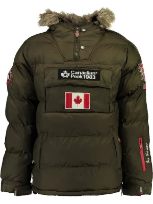 Canadian Peak Kurtka zimowa "Borneak" w kolorze khaki rozmiar: L