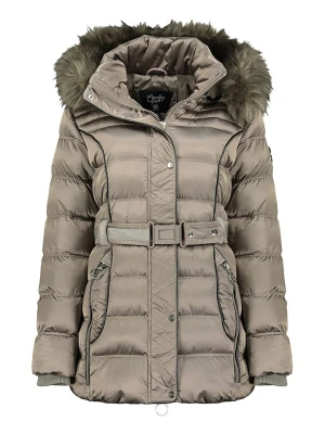 Canadian Peak Parka "Aimeraudeak" w kolorze szarobrązowym rozmiar: M