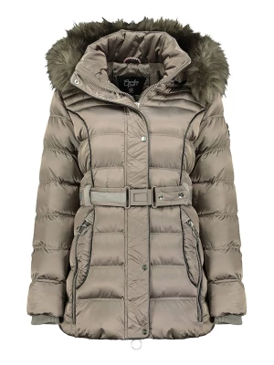 Canadian Peak Parka "Aimeraudeak" w kolorze szarobrązowym rozmiar: XL