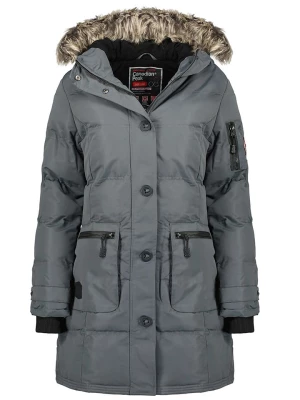 Canadian Peak Parka "Axelus" w kolorze szarym rozmiar: M