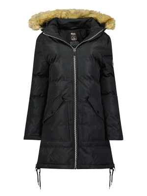 Canadian Peak Parka "Canelleak" w kolorze czarnym rozmiar: M