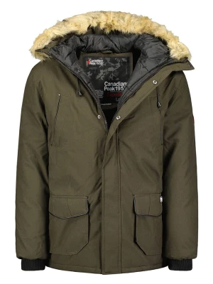 Canadian Peak Parka "Claudeak" w kolorze khaki rozmiar: S