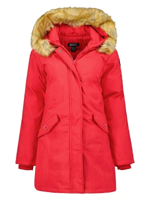 Canadian Peak Parka "Dinastipeak" w kolorze czerwonym rozmiar: L