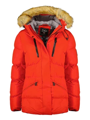 Canadian Peak Parka w kolorze czerwonym rozmiar: L