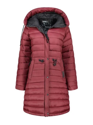 Canadian Peak Płaszcz pikowany "Batigeak" w kolorze czerwonym rozmiar: XL