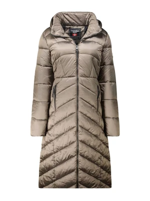 Canadian Peak Płaszcz pikowany "Blancheak" w kolorze szarobrązowym rozmiar: XL