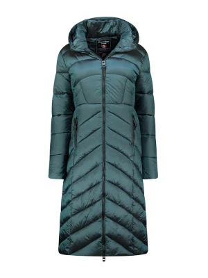 Canadian Peak Płaszcz pikowany "Blancheak" w kolorze zielonym rozmiar: M