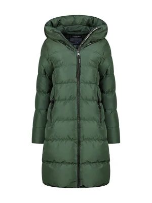 Canadian Peak Płaszcz zimowy "Aprileak" w kolorze ciemnozielonym rozmiar: XL