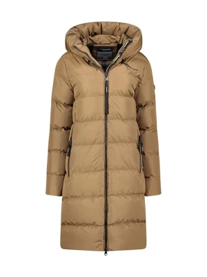 Canadian Peak Płaszcz zimowy "Aprileak" w kolorze jasnobrązowym rozmiar: L