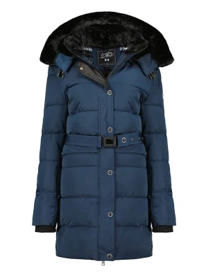 Canadian Peak Płaszcz zimowy "Bettineak" w kolorze niebieskim rozmiar: S