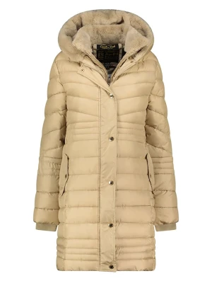 Canadian Peak Płaszcz zimowy "Biensureak" w kolorze beżowym rozmiar: XXL