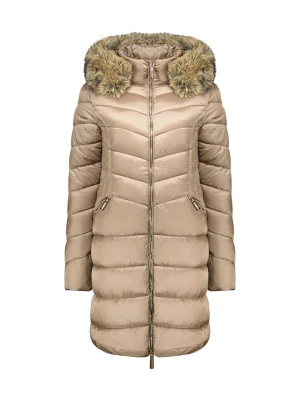Canadian Peak Płaszcz zimowy "Bololitaeak" w kolorze beżowym rozmiar: L