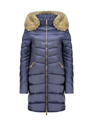 Canadian Peak Płaszcz zimowy "Bololitaeak" w kolorze granatowym rozmiar: M