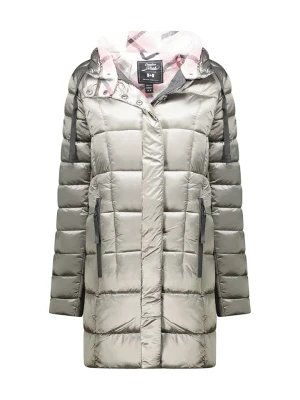 Canadian Peak Płaszcz zimowy "Bullieak" w kolorze jasnoszarym rozmiar: L