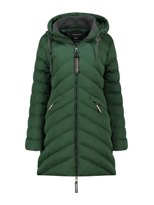 Canadian Peak Płaszcz zimowy "Clarisseak" w kolorze zielonym rozmiar: XL