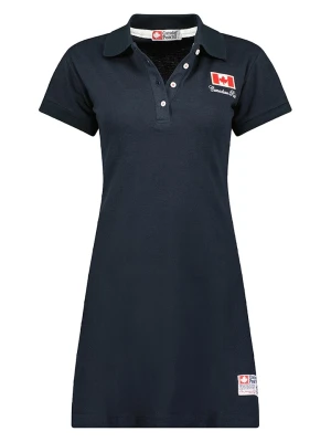 Canadian Peak Sukienka polo "Katcheak" w kolorze granatowym rozmiar: S