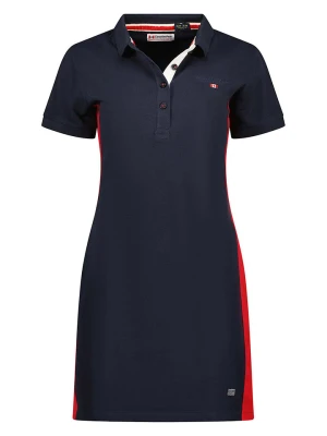 Canadian Peak Sukienka polo "Kolivieak" w kolorze granatowym rozmiar: L