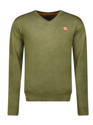 Canadian Peak Sweter "Felineak" w kolorze khaki rozmiar: XXL