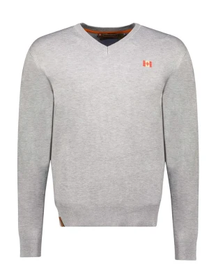 Canadian Peak Sweter "Felineak" w kolorze szarym rozmiar: 3XL