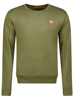 Canadian Peak Sweter "Ferasmeak" w kolorze khaki rozmiar: M