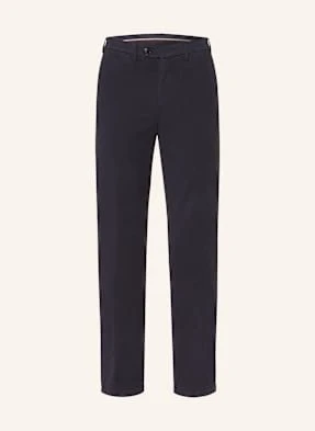 Canali Chinosy Regular Fit blau