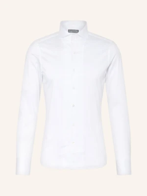 Canali Koszula Z Dżerseju Slim Fit weiss