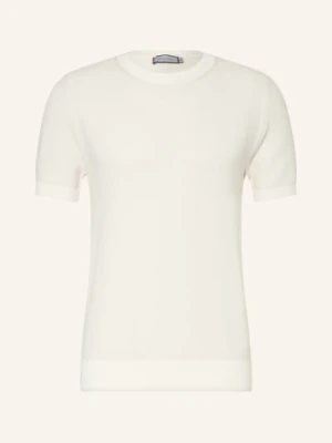 Canali Koszulka Z Dzianiny weiss