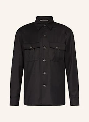 Canali Overjacket schwarz