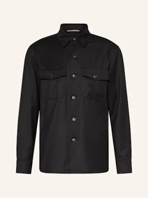 Canali Overjacket schwarz