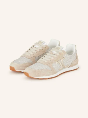 Candice Cooper Sneakersy Plume 3 Z Błyszczącą Przędzą beige