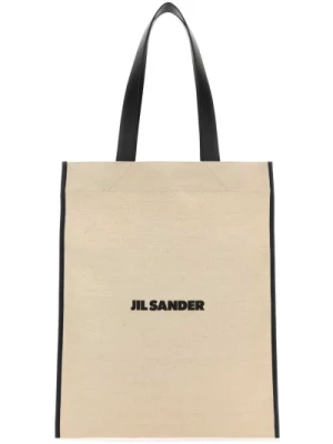 Canvas Shopping Bag Jil Sander