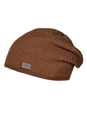CAPO-authentic headwear Wełniana czapka w kolorze jasnobrązowym rozmiar: onesize