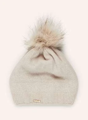 Capo Czapka Dodatkiem Kaszmiru beige