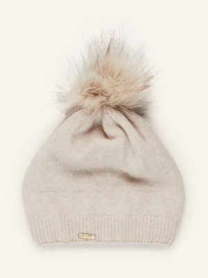 Capo Czapka Dodatkiem Kaszmiru beige