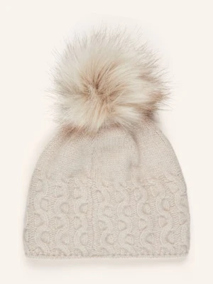 Capo Czapka Dodatkiem Kaszmiru beige