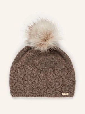 Capo Czapka Dodatkiem Kaszmiru braun