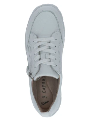 Caprice Skórzane sneakersy w kolorze białym rozmiar: 38
