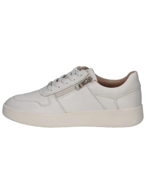 Caprice Skórzane sneakersy w kolorze białym rozmiar: 38