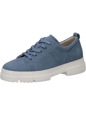 Caprice Skórzane sneakersy w kolorze niebieskim rozmiar: 39